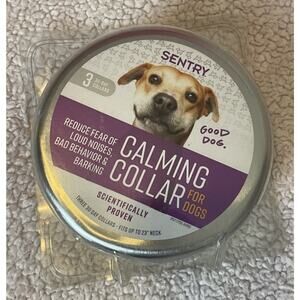 Sentry Good Behavior Pheromone Dog Calming Collar 3 pack Of 30 Day Collars